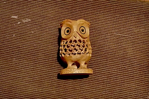 Owl pencil holder