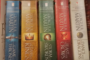 Game of Thrones books (five)