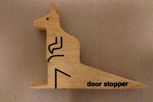Kangaroo door stopper