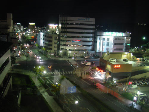 View from hotel in Narita