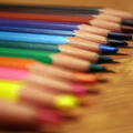 Coloured pencils