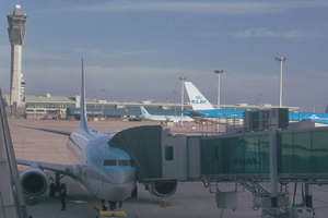Aeroplanes at the airport
