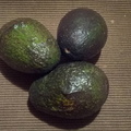 Three avocados (not smashed)